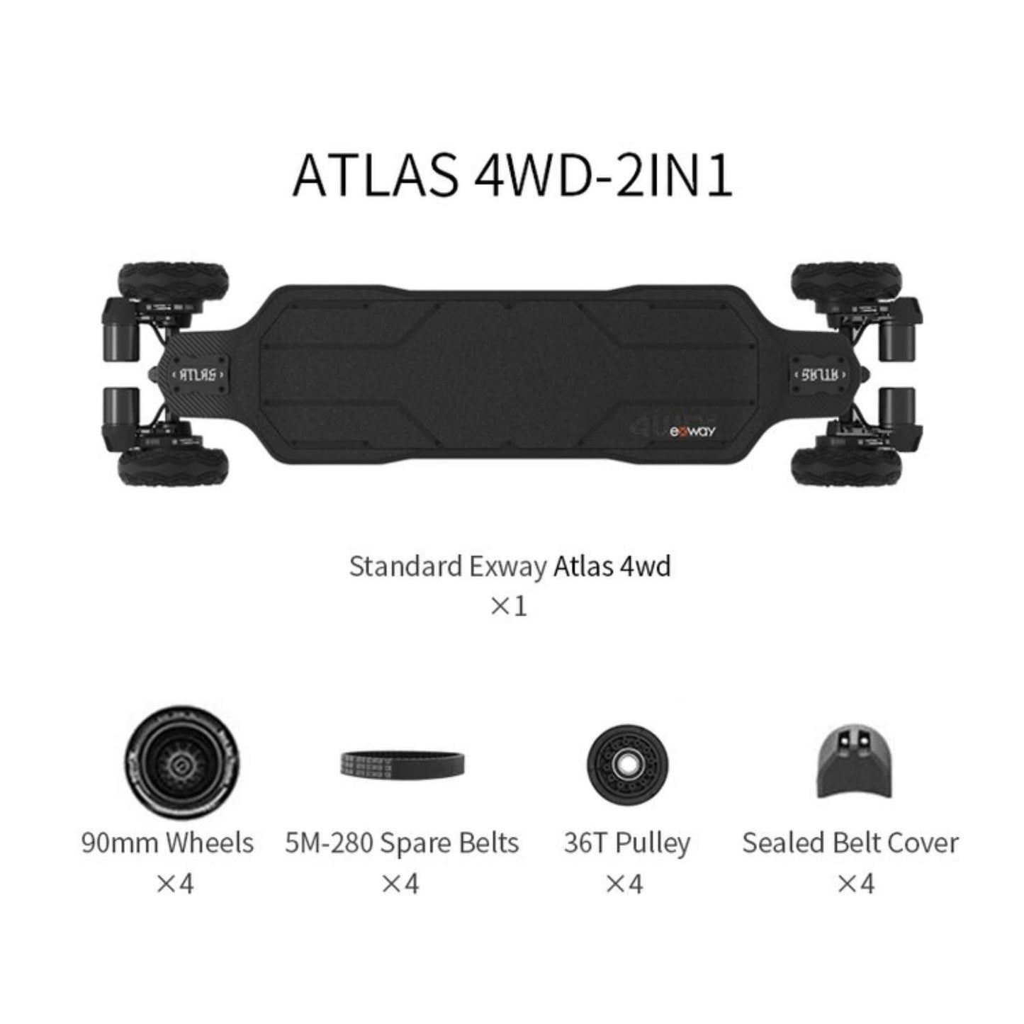 Exway Atlas Electric Skateboard