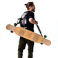 Mackar design professional long board dance board shoulder skateboard strap double rocker road board electric skateboard bag