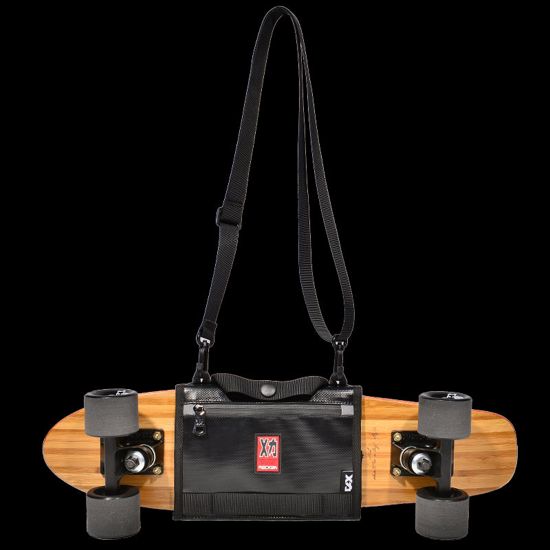 Mackar original design tide brand small fish plate skateboard bag shoulder multi-function portable skateboard bag male
