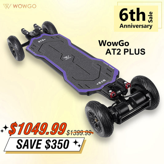 WowGo AT2 Plus Electric Skateboard & Longboard
